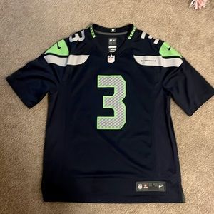 Seahawks #3 Wilson Jersey. Men’s Size Large.